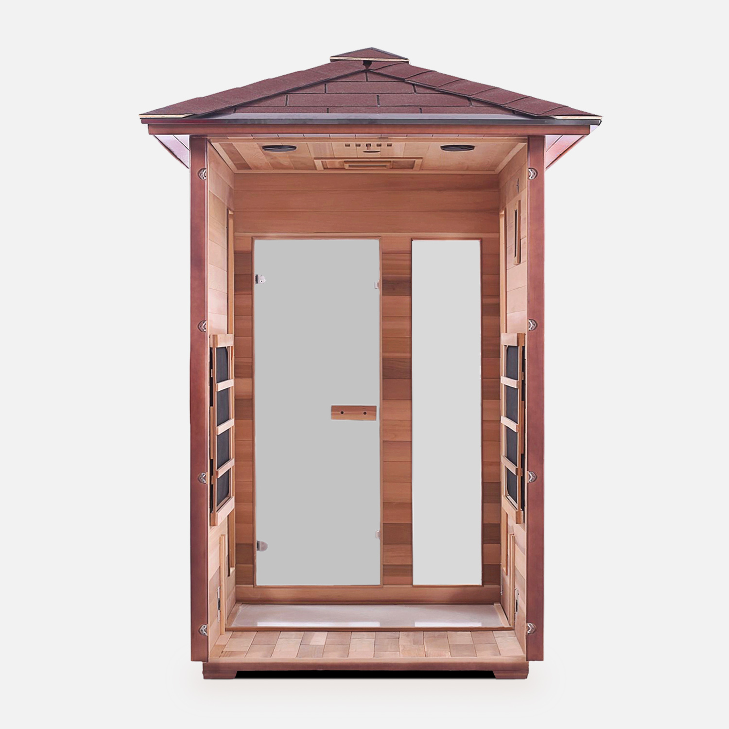 2 Person Outdoor Infrared Sauna – Sun Home Saunas