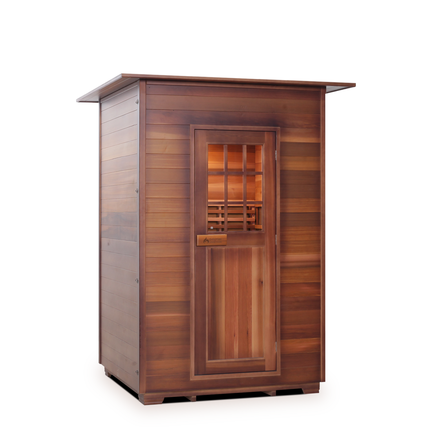 2 Person Indoor Traditional Sauna Moonlight series Enlighten saunas
