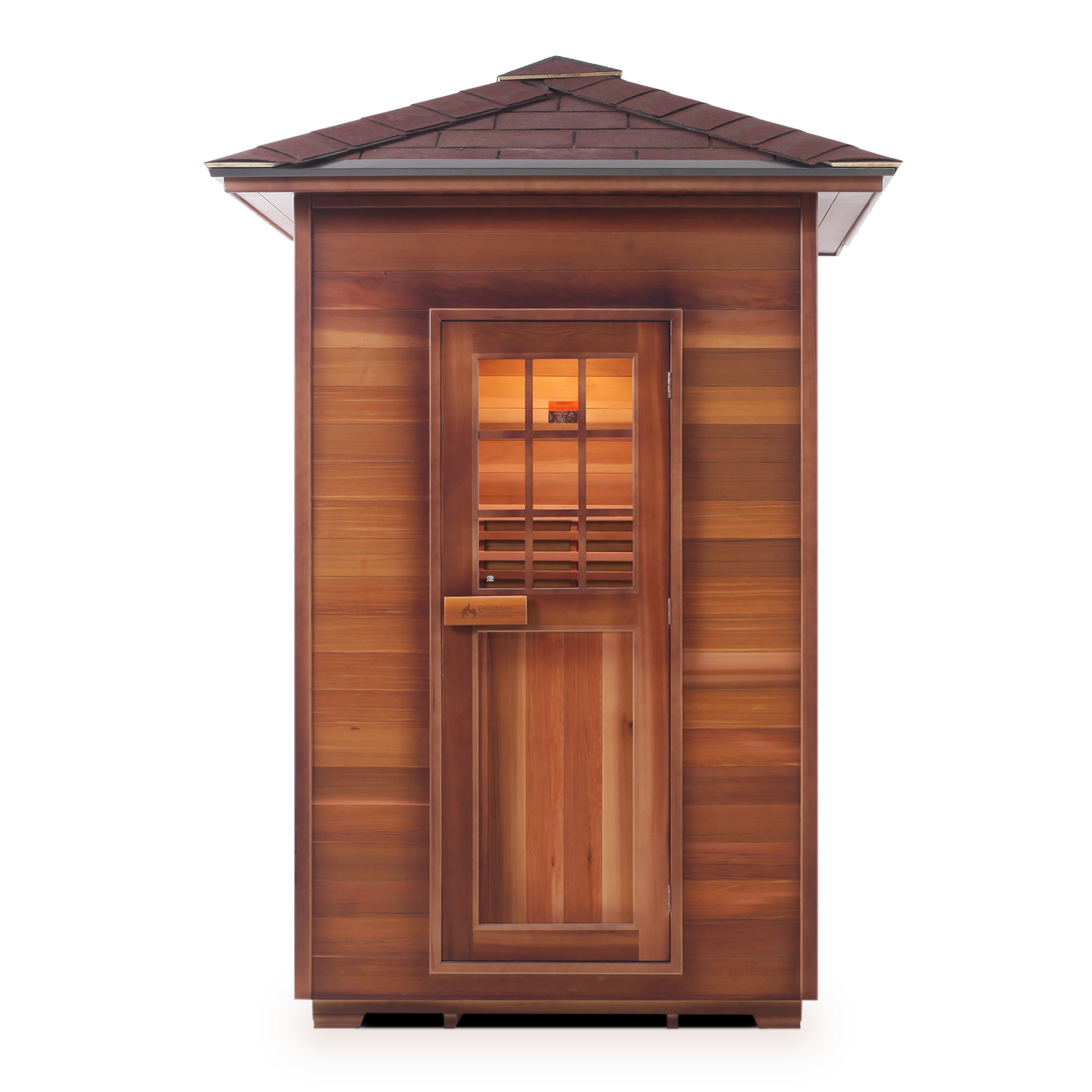 2 Person Outdoor Traditional Sauna | Moonlight series | Enlighten saunas