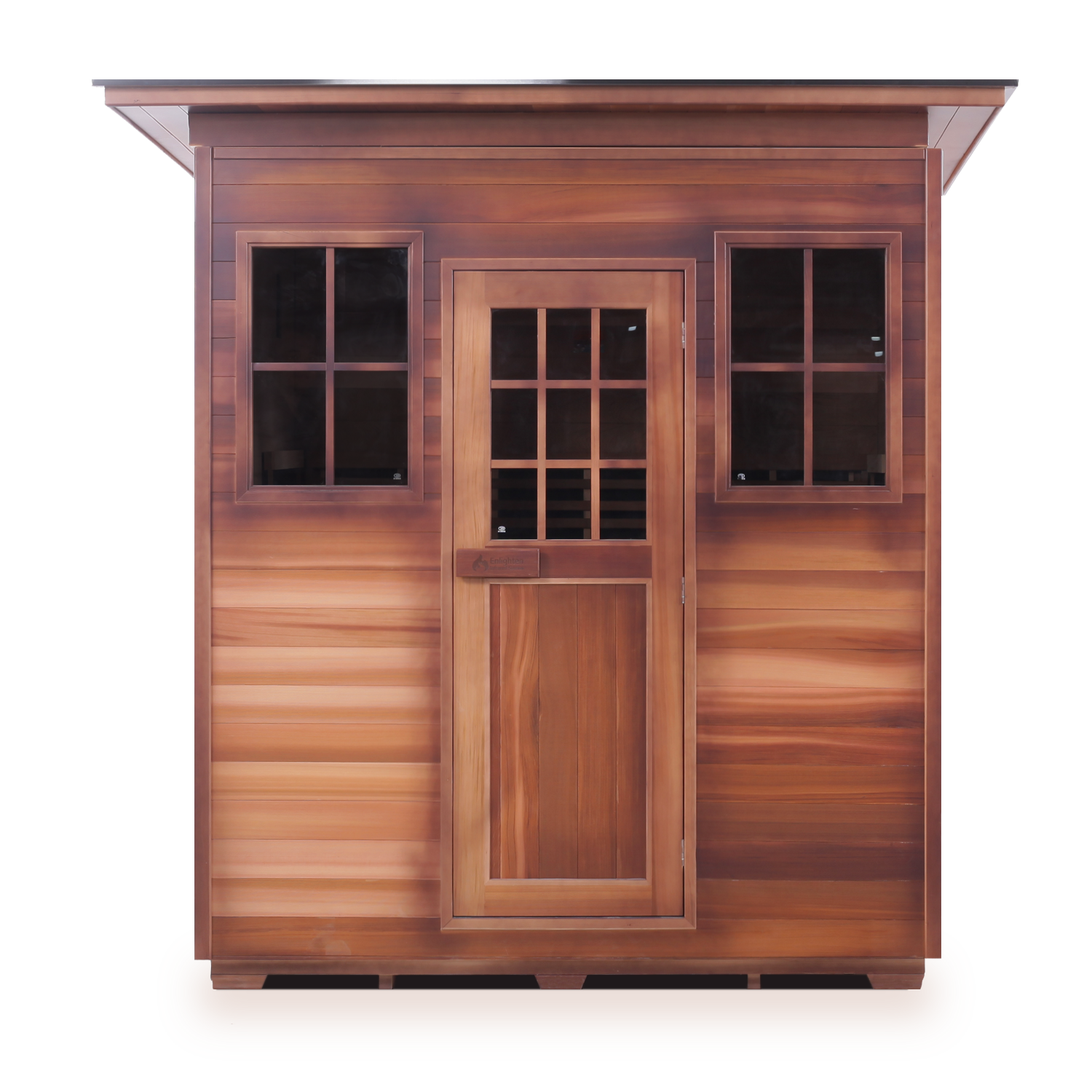 4 Person Outdoor Hybrid Sauna with slope roof Sapphire series