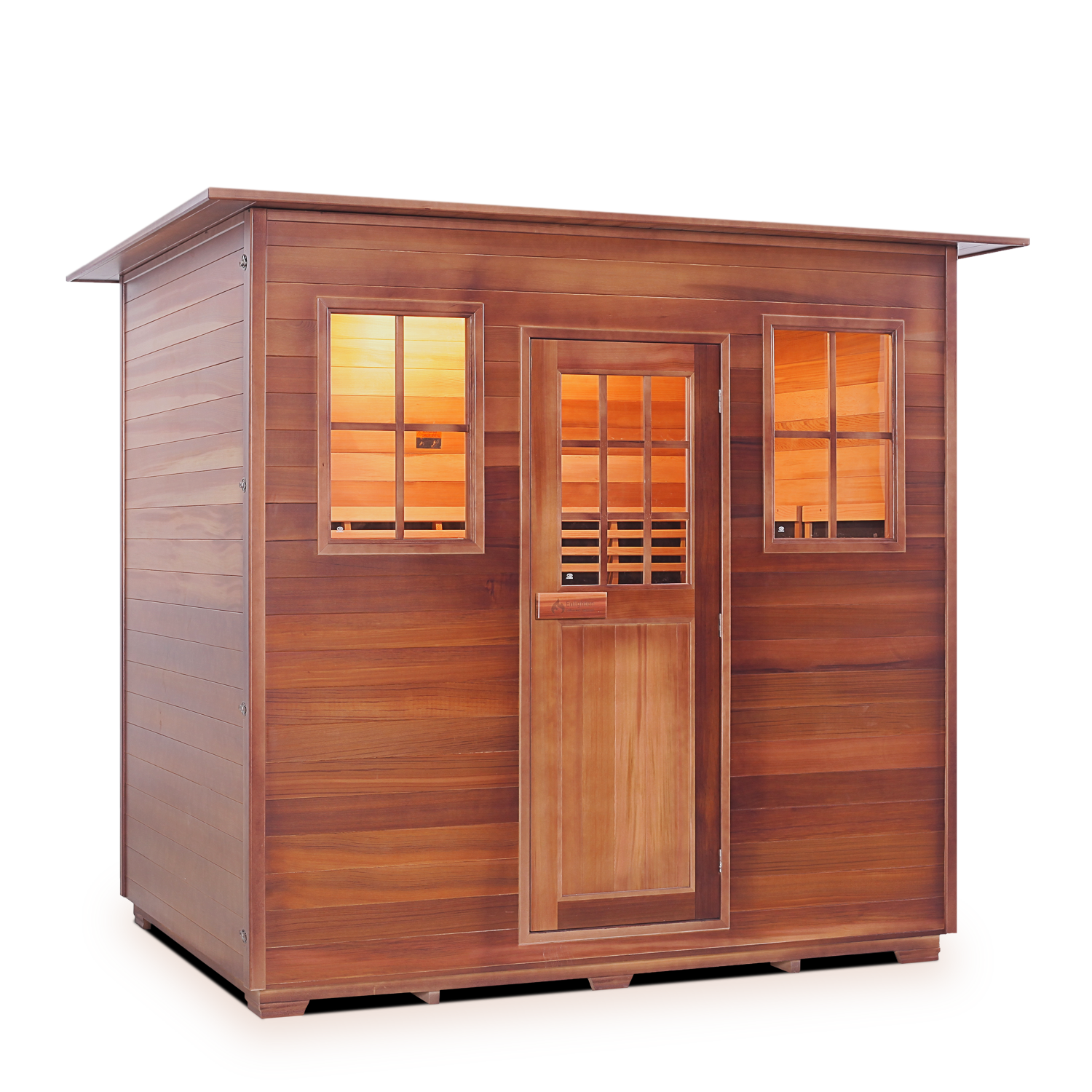 Radiant 5 person infrared sauna Sierra series Enlighten saunas
