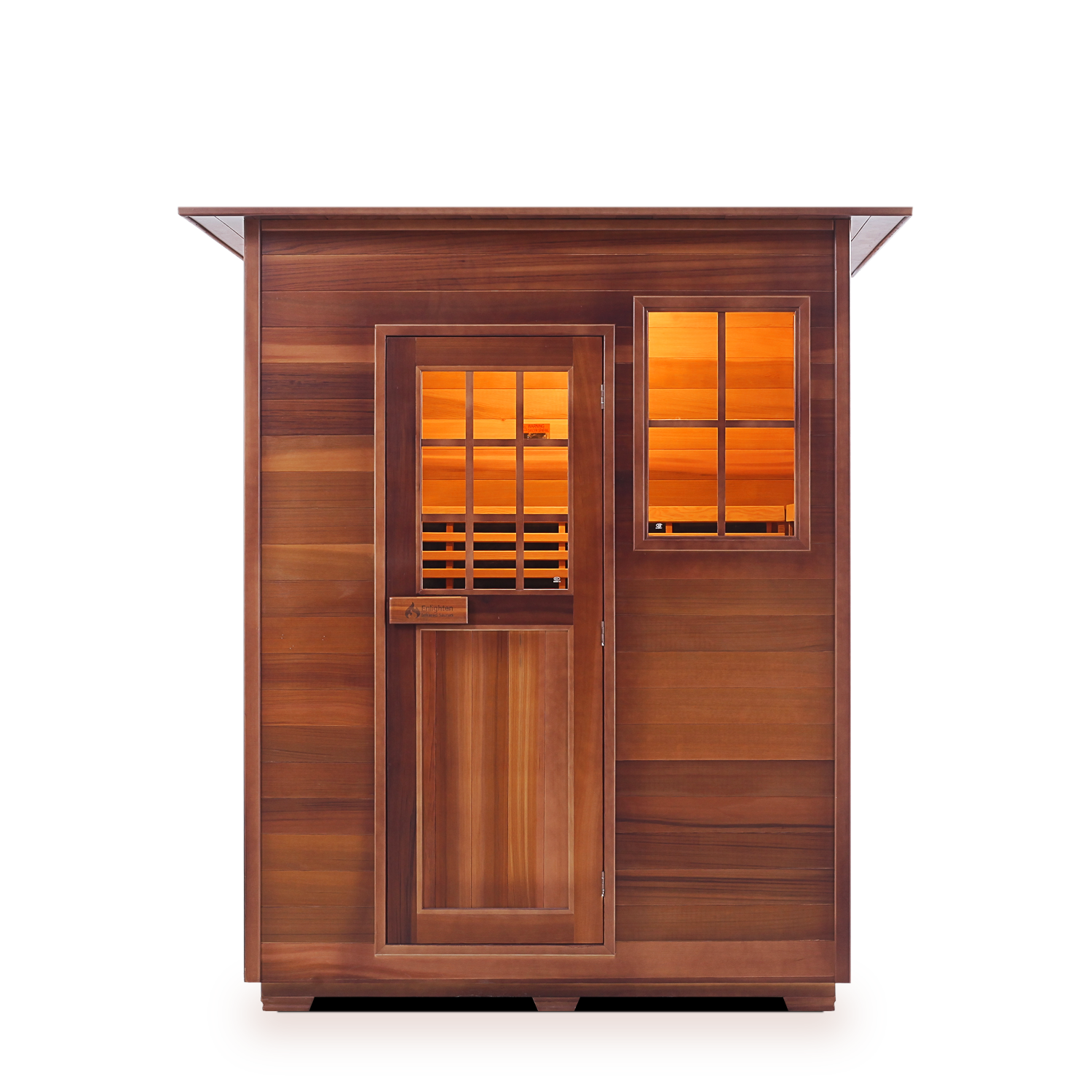 3 Person Indoor Hybrid Sauna Sapphire series Enlighten saunas